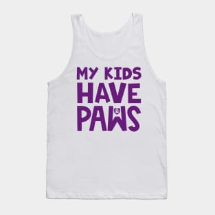 My Kids Have Paws Tank Top